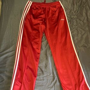 Adidas Red Track Pants S